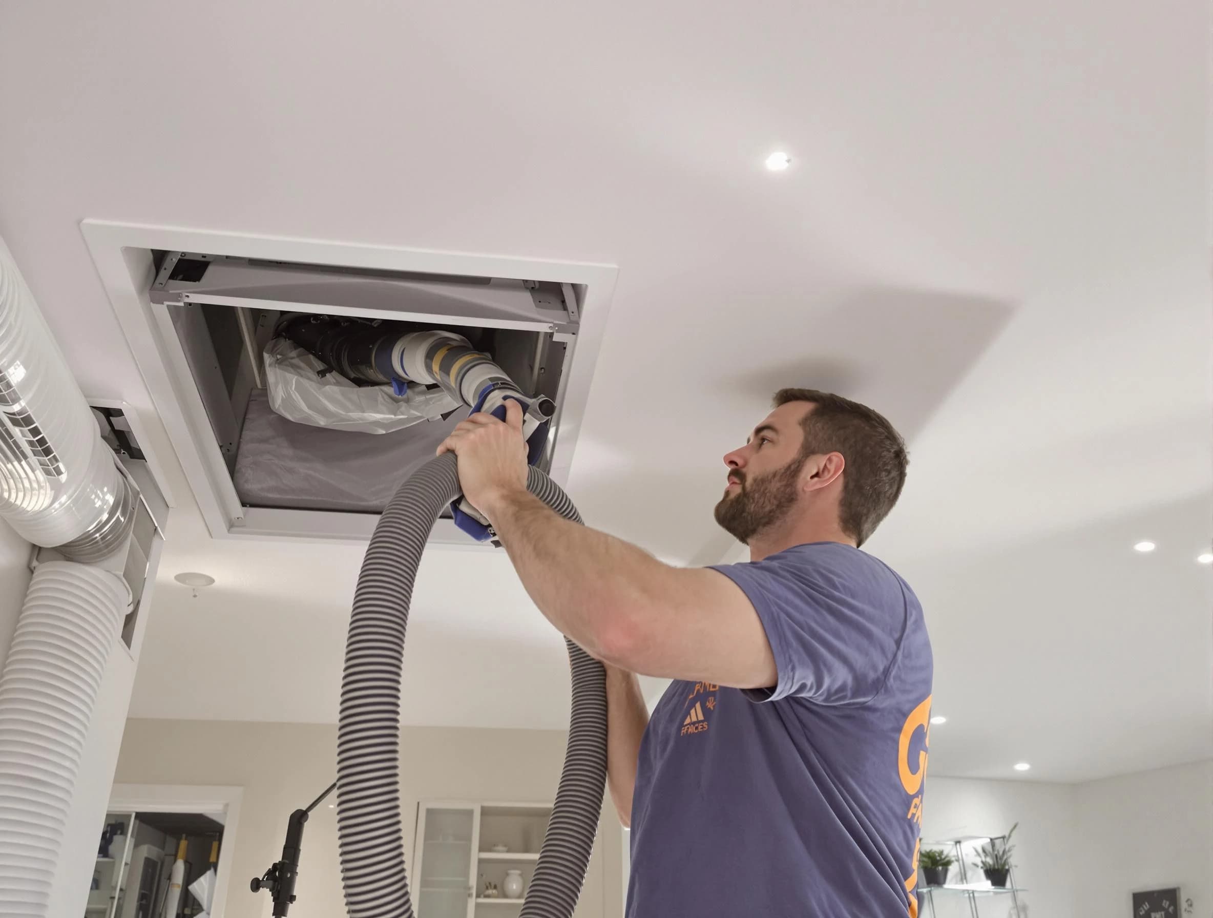 Precision indoor duct cleaning by Green Hill Air Duct Cleaning in Green Hill