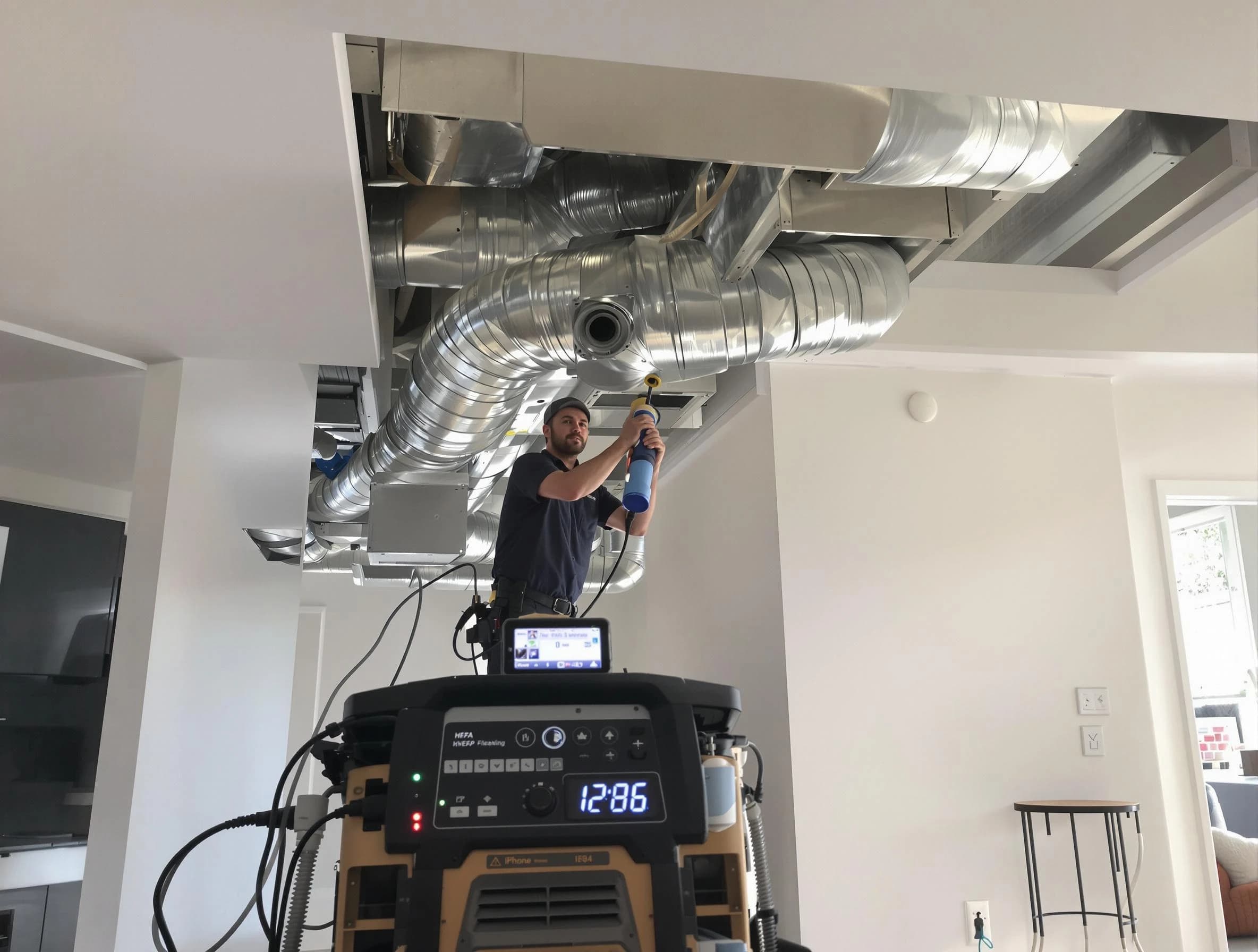 Advanced pure air duct cleaning by Green Hill Air Duct Cleaning in Green Hill