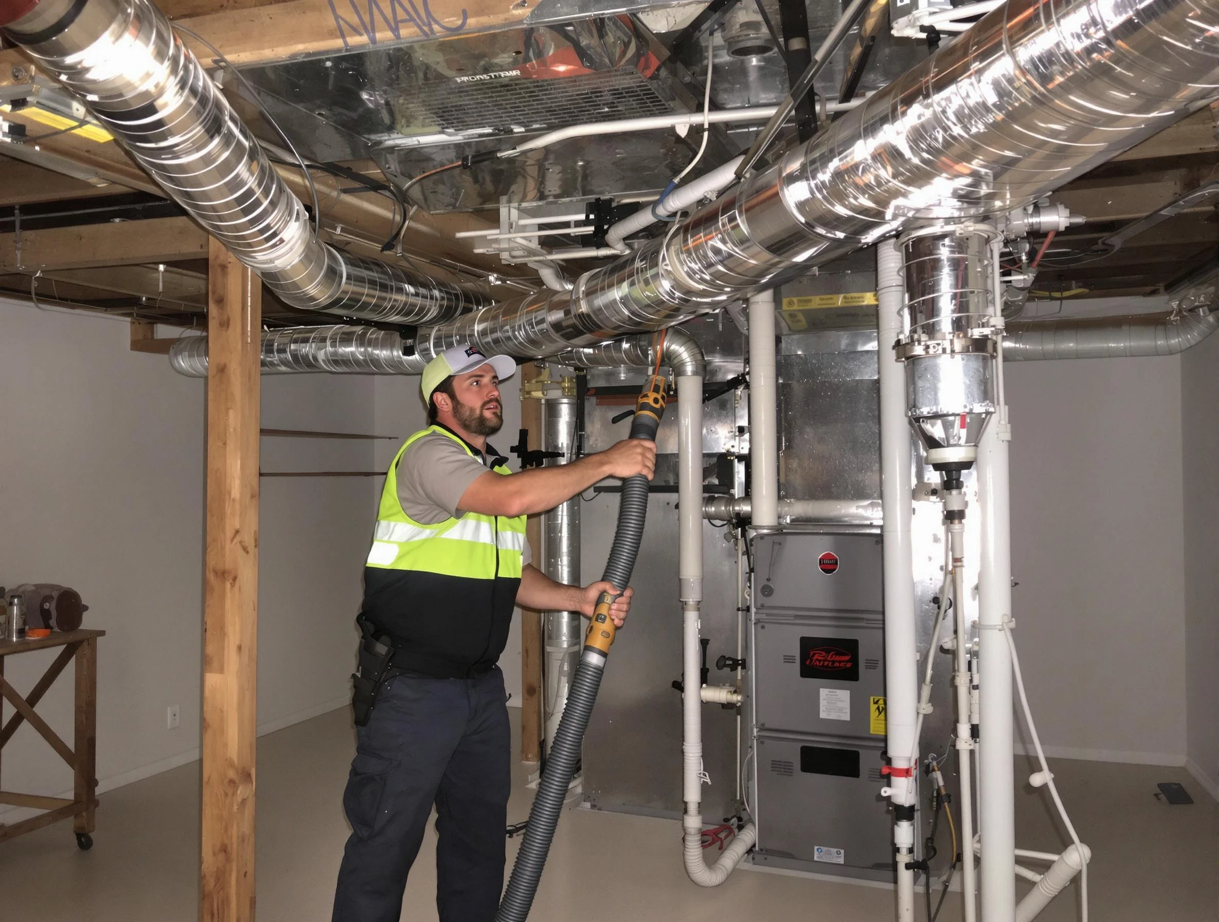 Furance Air Duct Cleaning in Green Hill