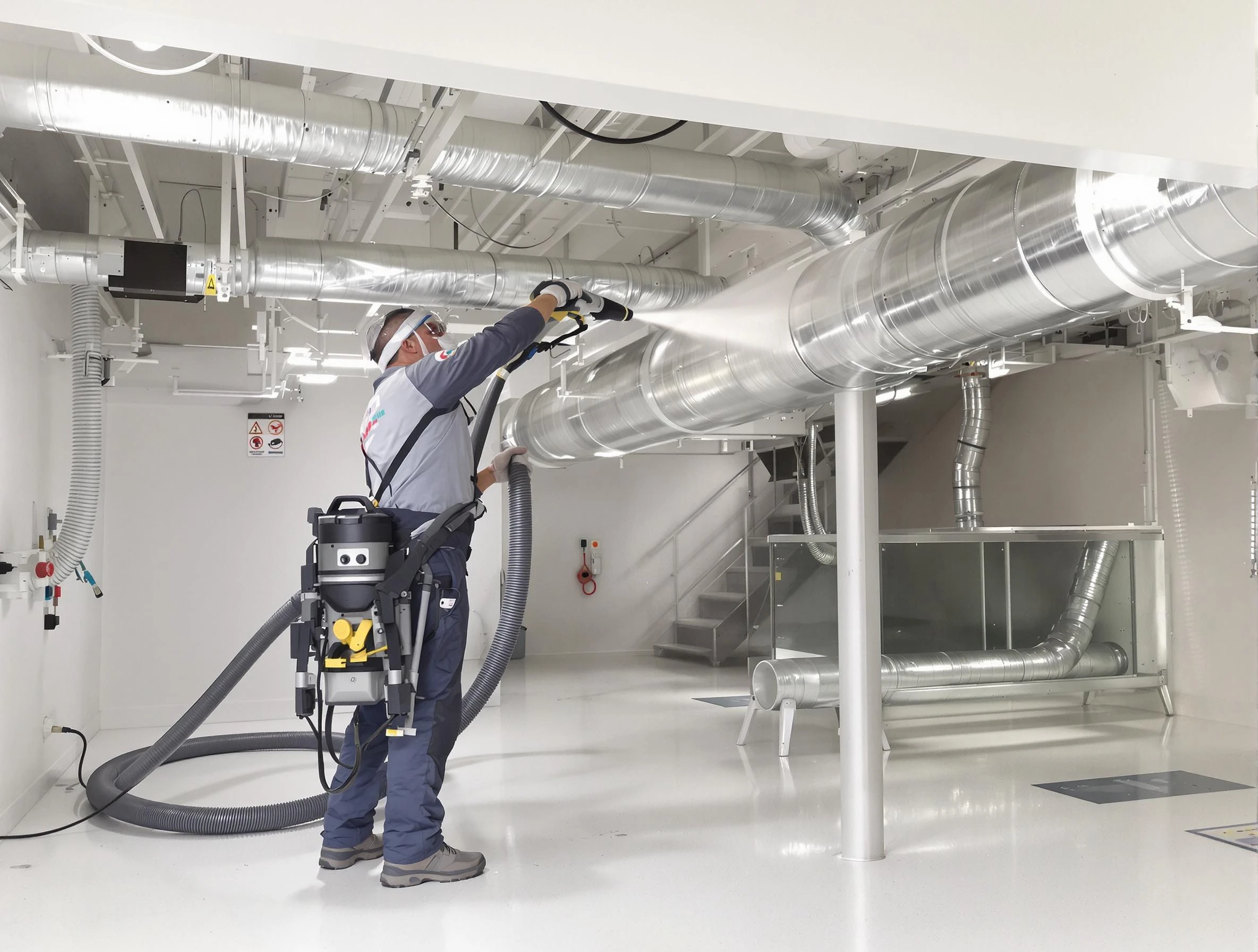 Professional central duct cleaning by Green Hill Air Duct Cleaning in Green Hill