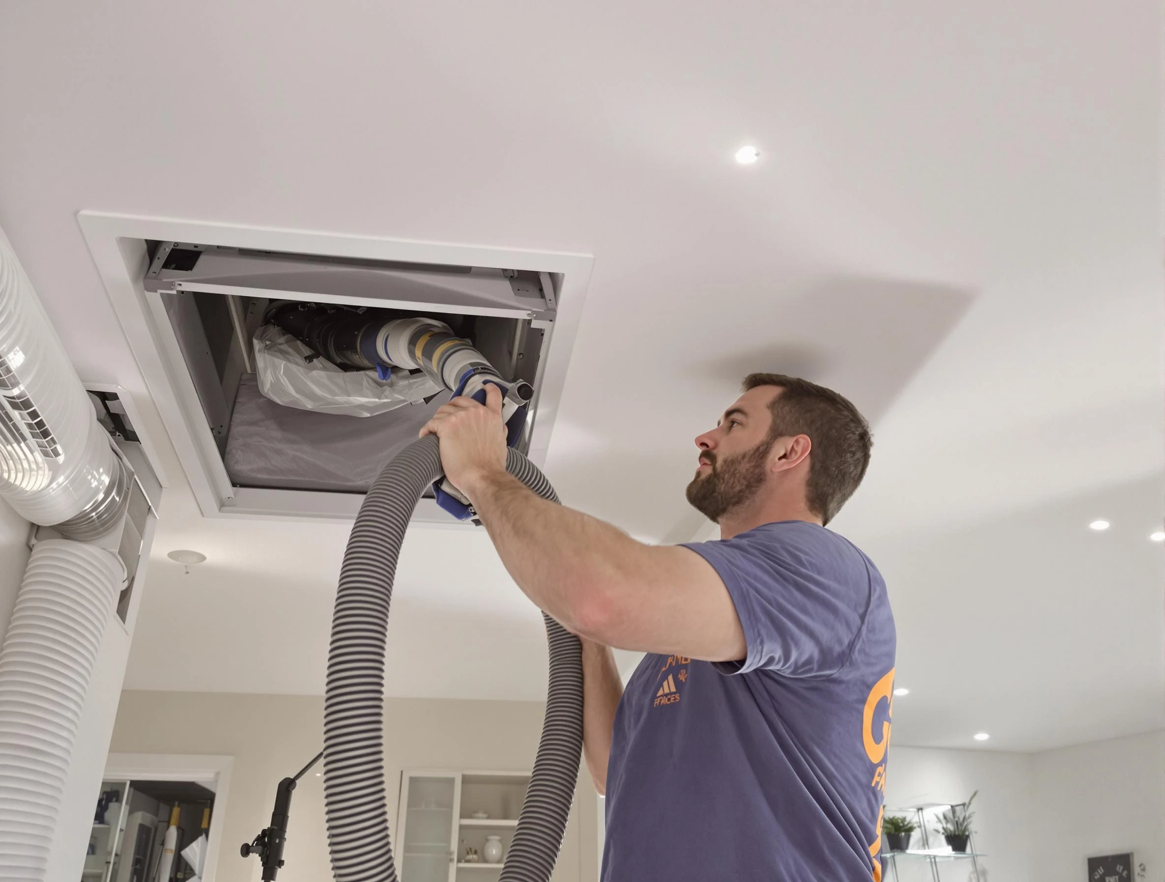 Precision indoor duct cleaning by Green Hill Air Duct Cleaning in Green Hill