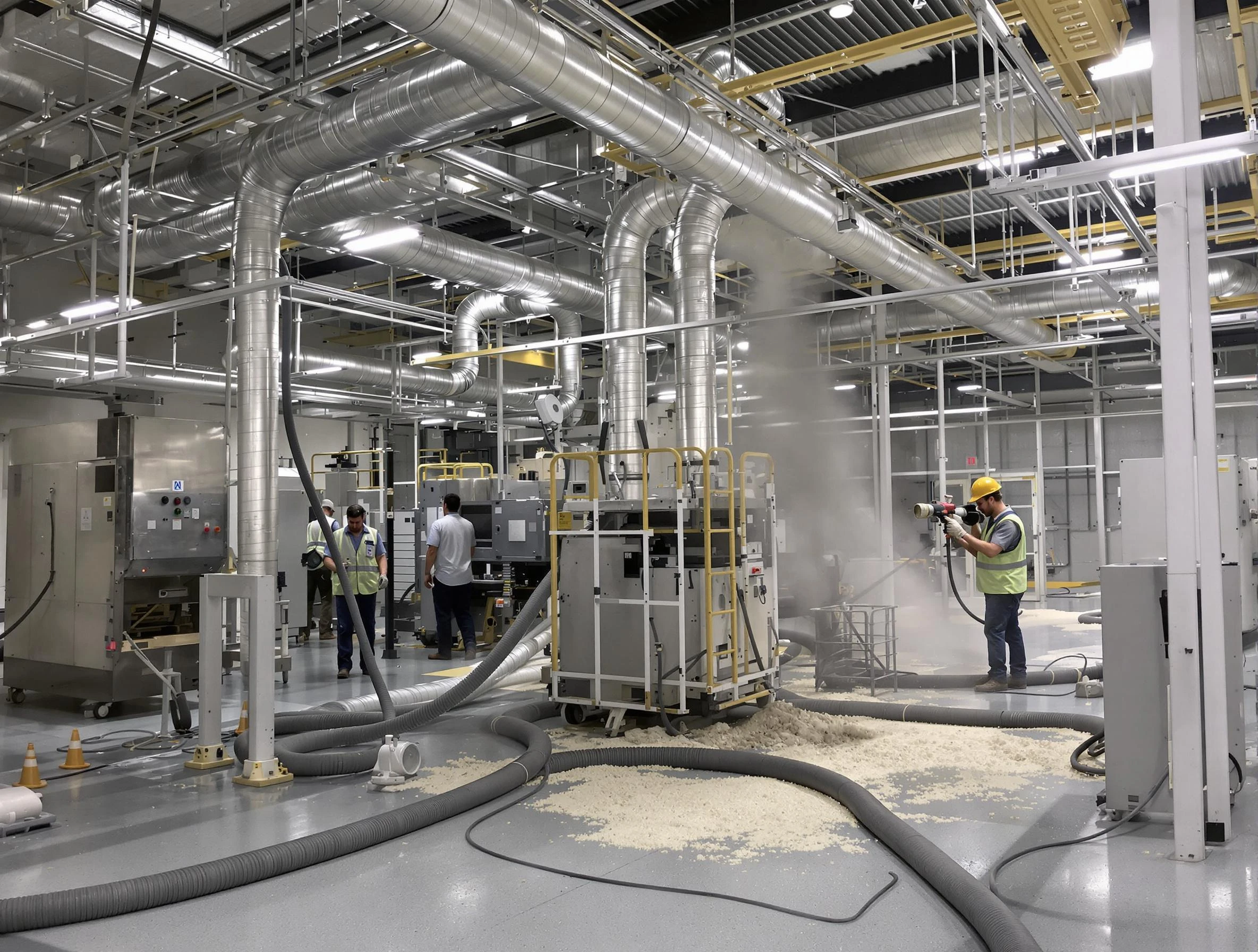 Heavy-duty industrial duct cleaning by Green Hill Air Duct Cleaning in Green Hill